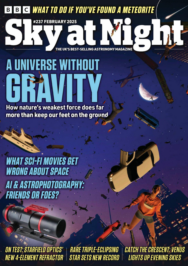 BBC-Sky-at-Night February 01, 2025 Issue Cover
