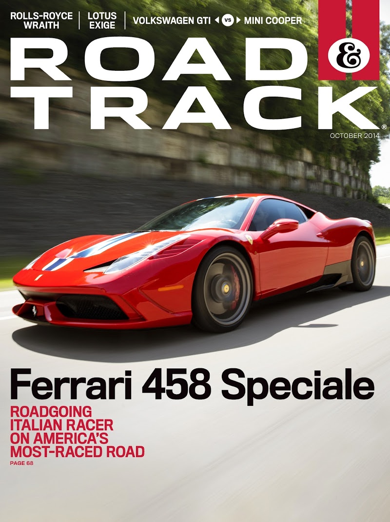 Road-and-Track October 01, 2014 Issue Cover