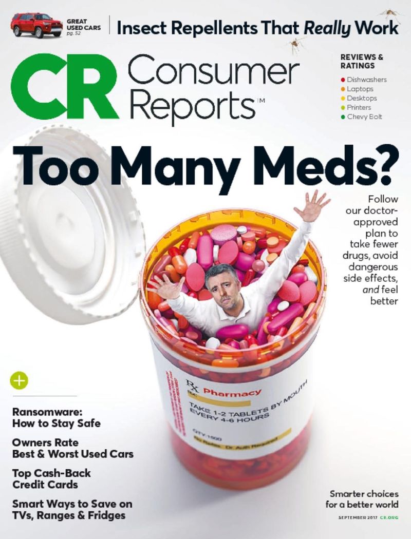 Consumer-Reports September 01, 2017 Issue Cover