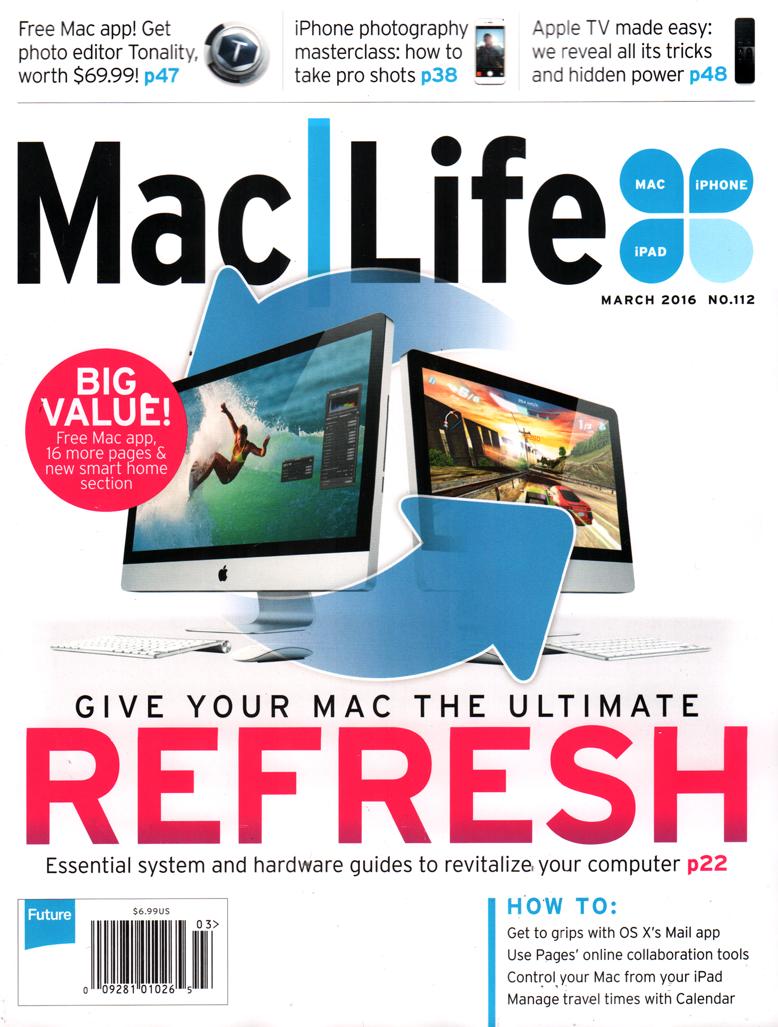 Mac-|-Life March 01, 2016 Issue Cover