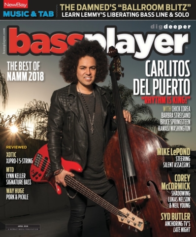 Bass Player April 01, 2018 Issue Cover