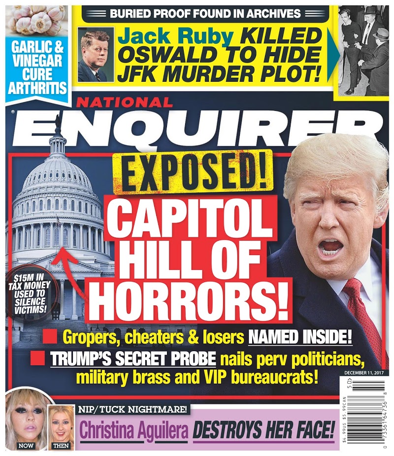 national-enquirer December 11, 2017 Issue Cover