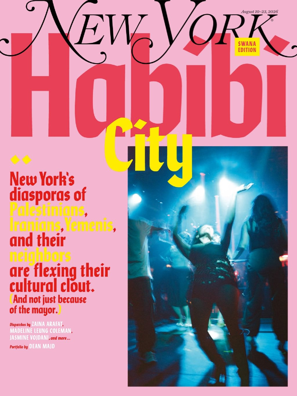New York Magazine August 10, 2026 Issue Cover