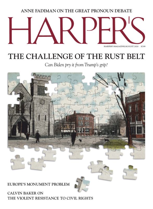 Harpers August 01, 2020 Issue Cover