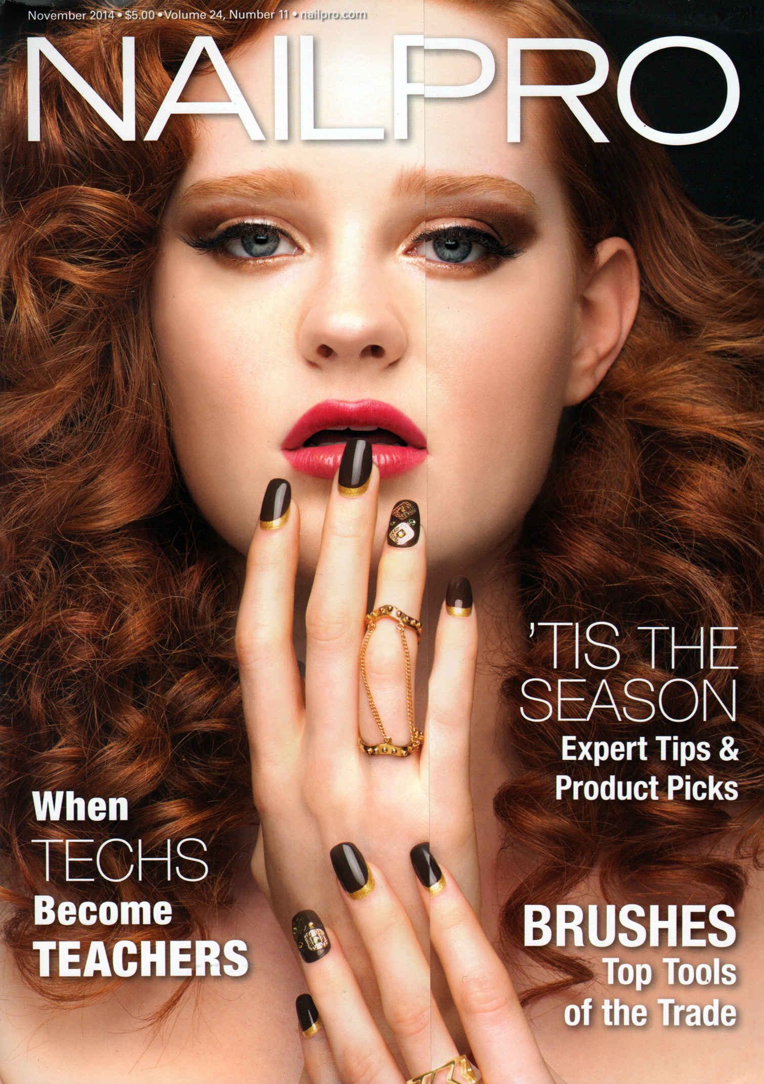 Nailpro November 01, 2014 Issue Cover
