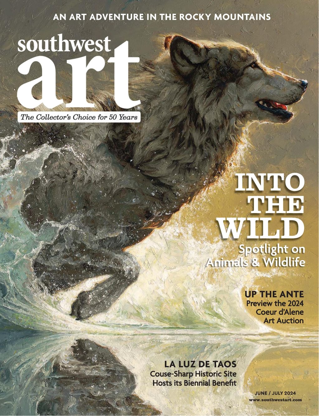 Southwest-Art June 01, 2024 Issue Cover
