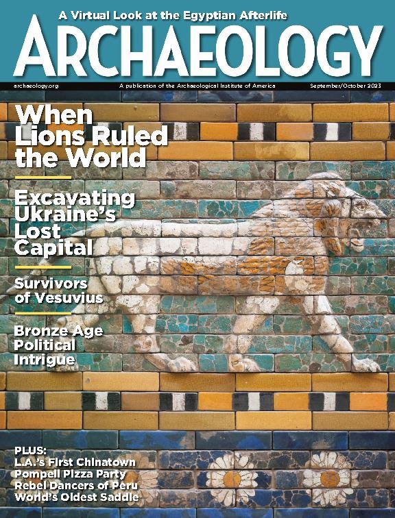 Archaeology September 01, 2023 Issue Cover