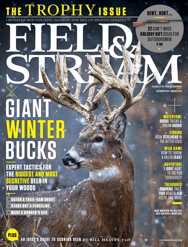 field-and-stream December 01, 2015 Issue Cover