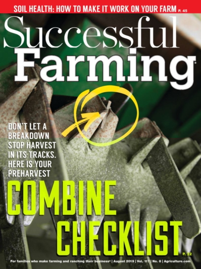 Successful Farming August 01, 2019 Issue Cover