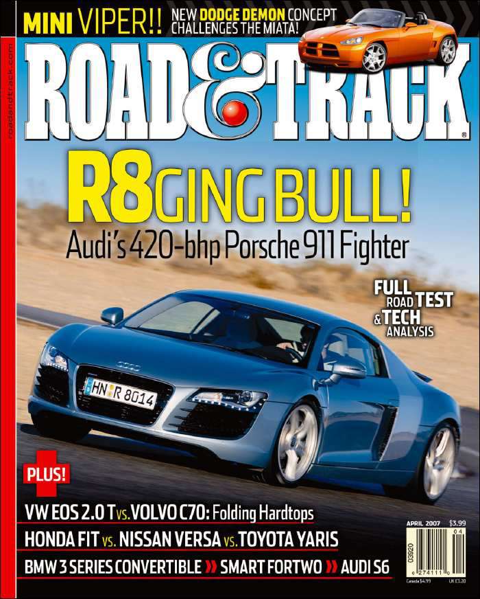 Road-and-Track May 01, 2007 Issue Cover