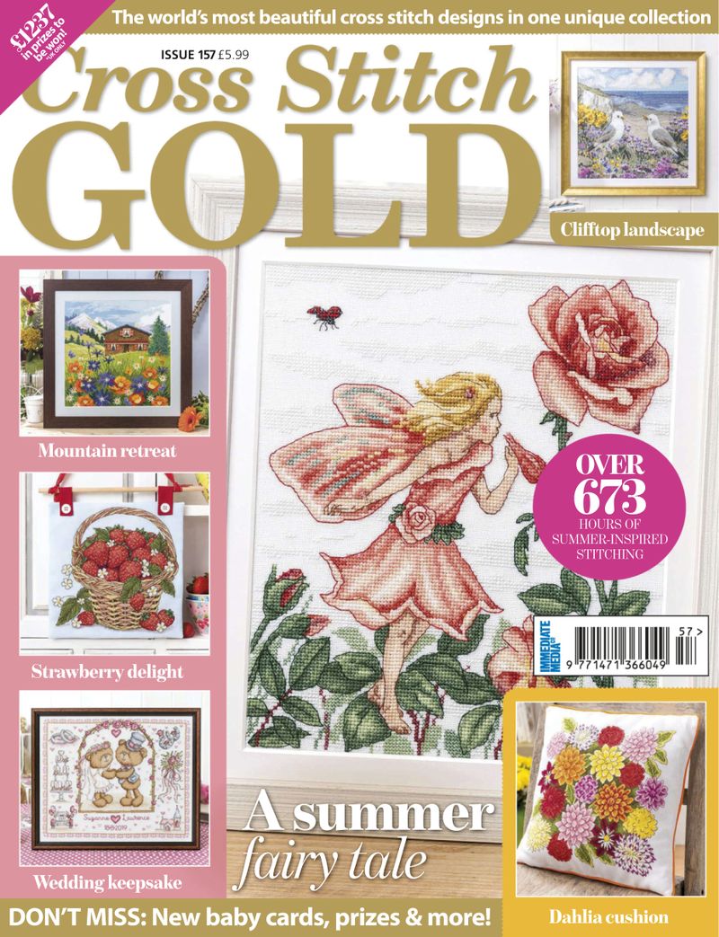 Cross-Stitch-Gold August 01, 2019 Issue Cover