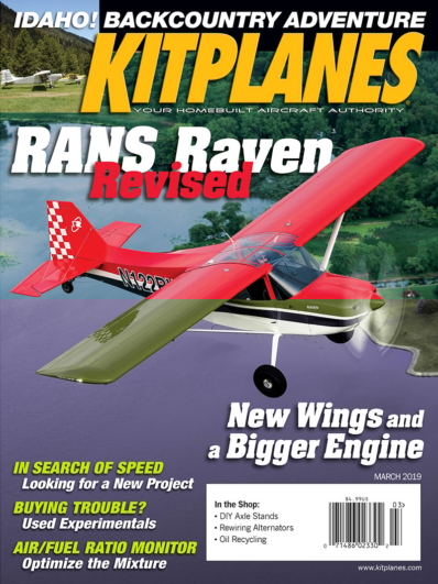 Kit Planes March 01, 2019 Issue Cover
