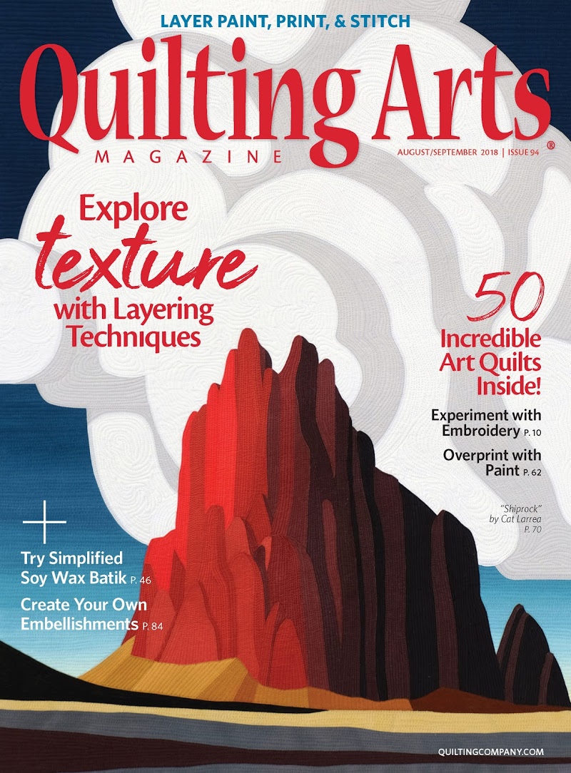 Quilting-Arts August 01, 2018 Issue Cover