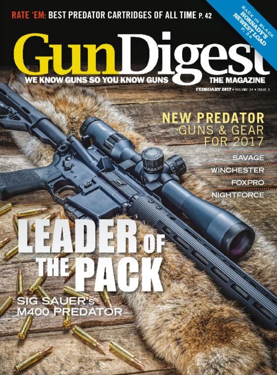 Gun-Digest February 01, 2017 Issue Cover