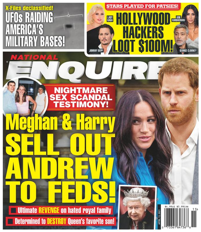 national-enquirer April 12, 2021 Issue Cover