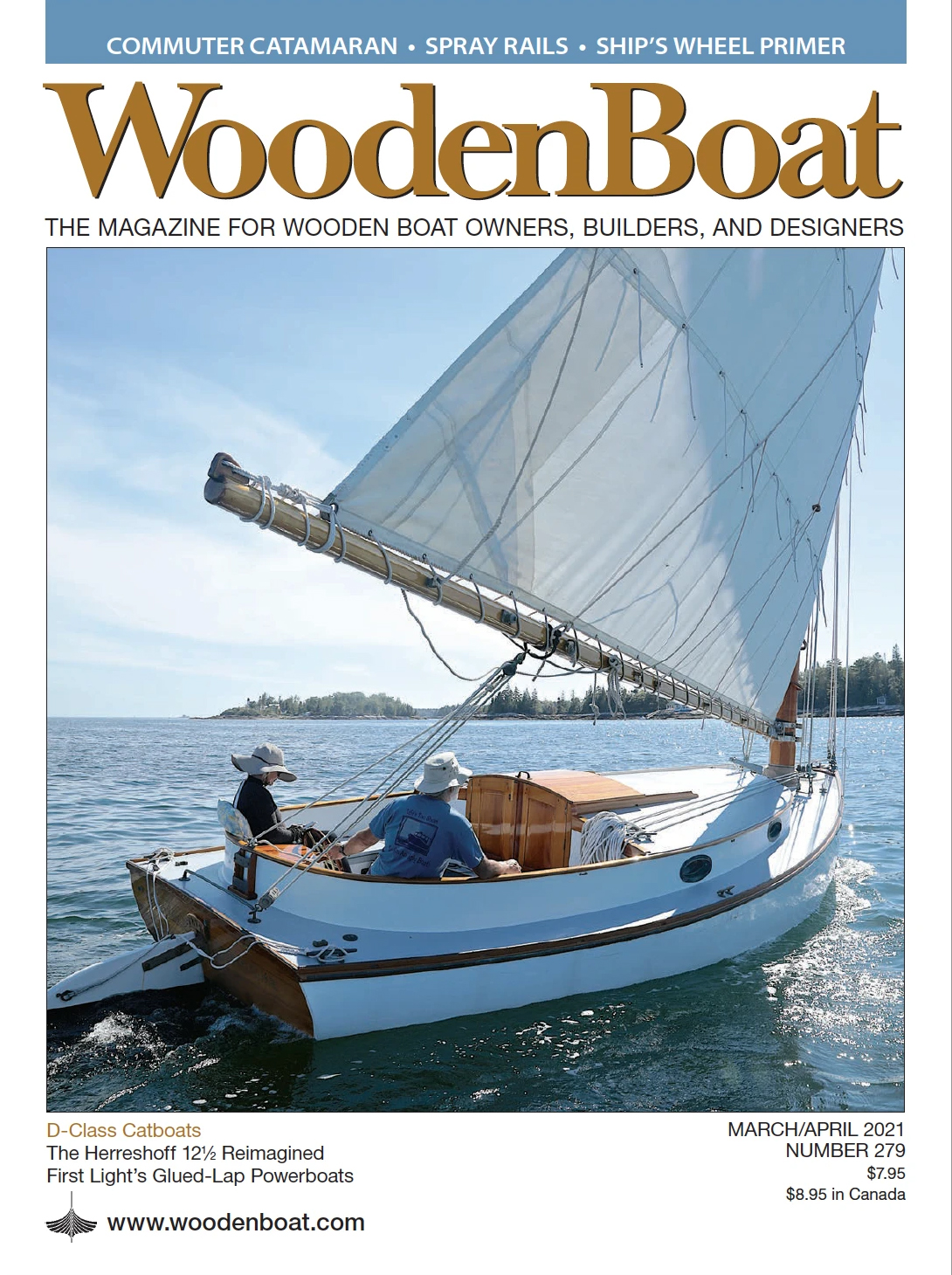 Wooden-Boat March 01, 2021 Issue Cover