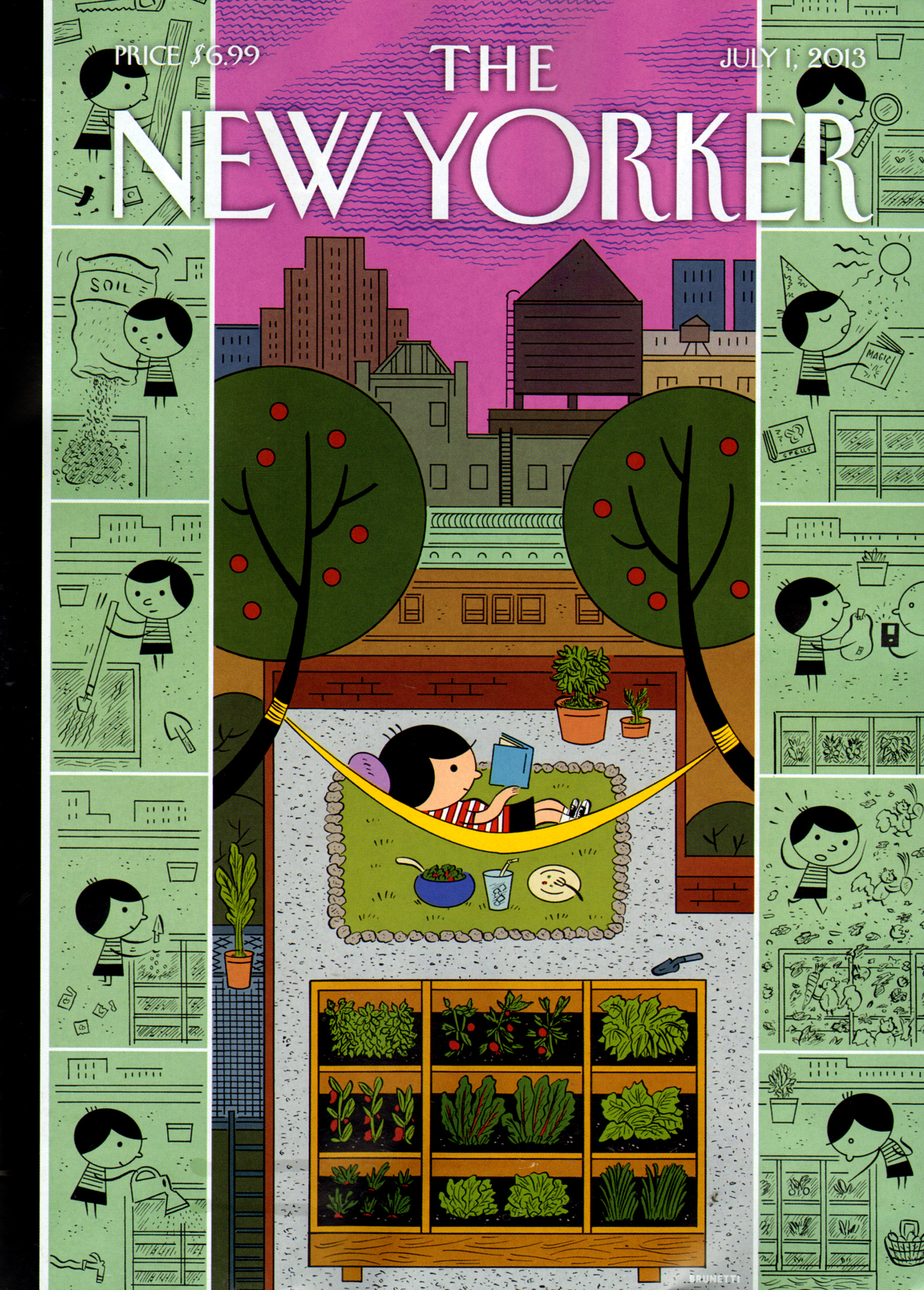 The-New-Yorker July 01, 2013 Issue Cover