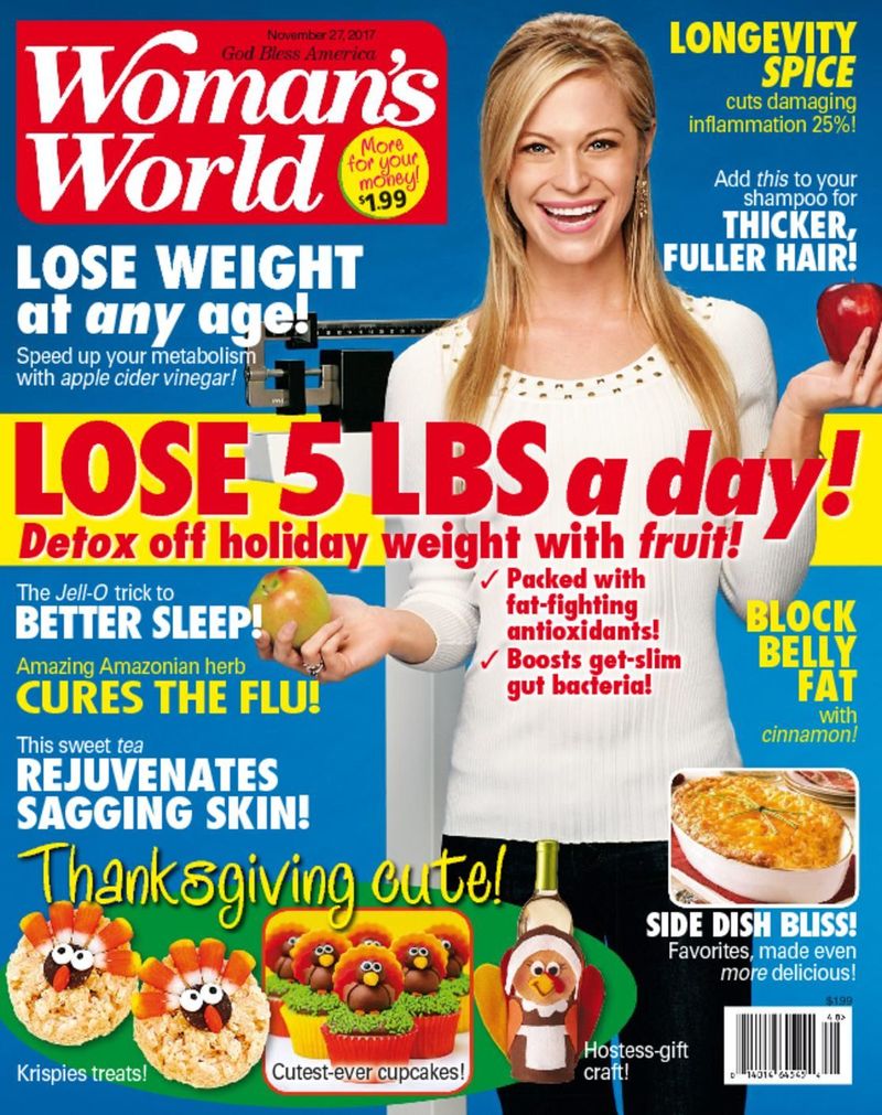 Womans-World November 27, 2017 Issue Cover