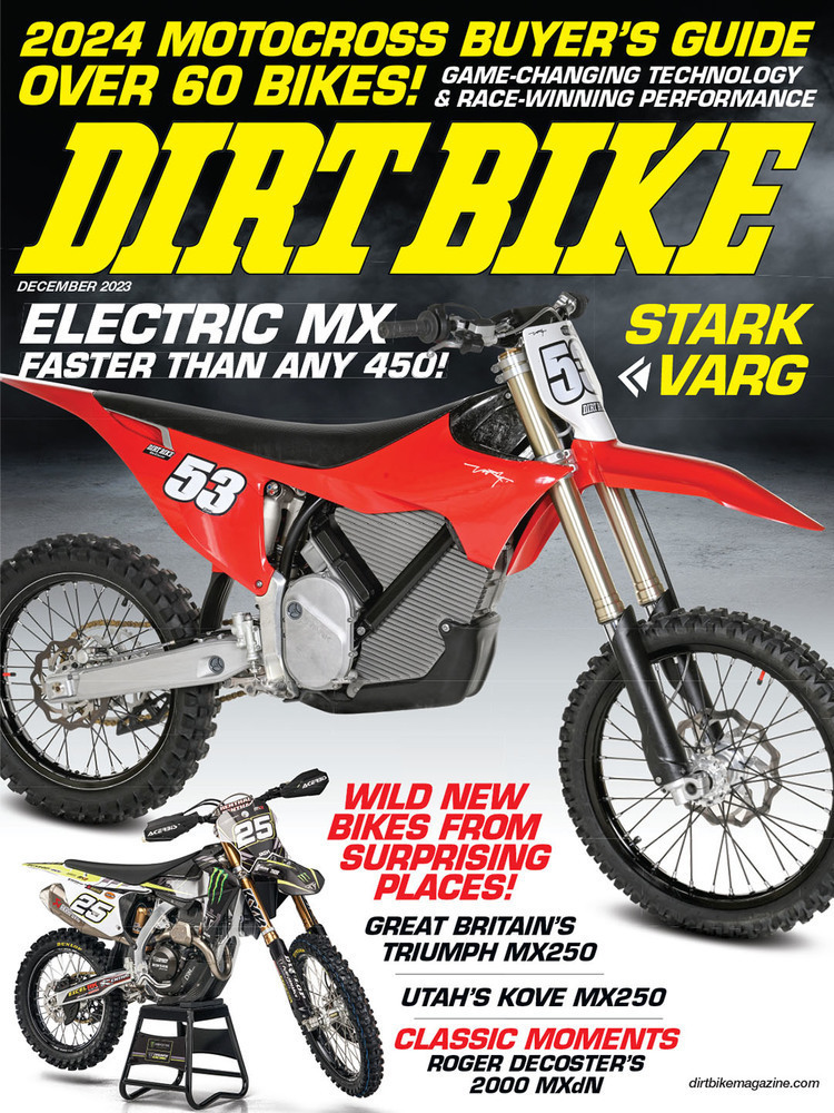 Dirt-Bike December 01, 2023 Issue Cover