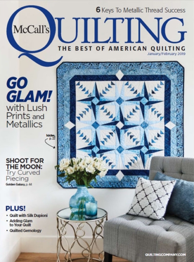 McCall's Quilting January 01, 2019 Issue Cover