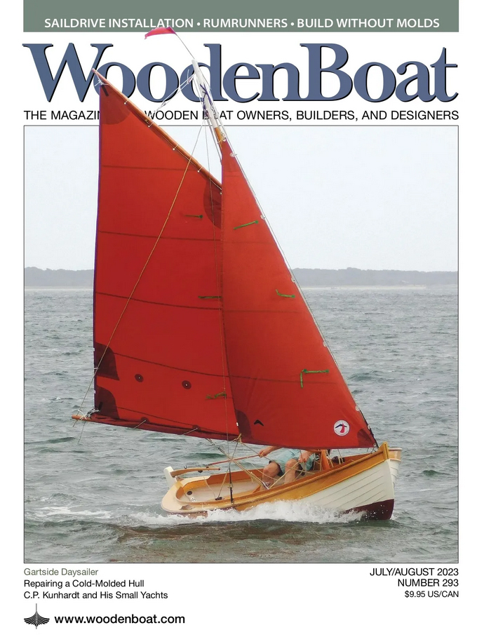 Wooden-Boat July 01, 2023 Issue Cover