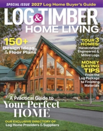Log-and-Timber-Home-Living September 01, 2026 Issue Cover