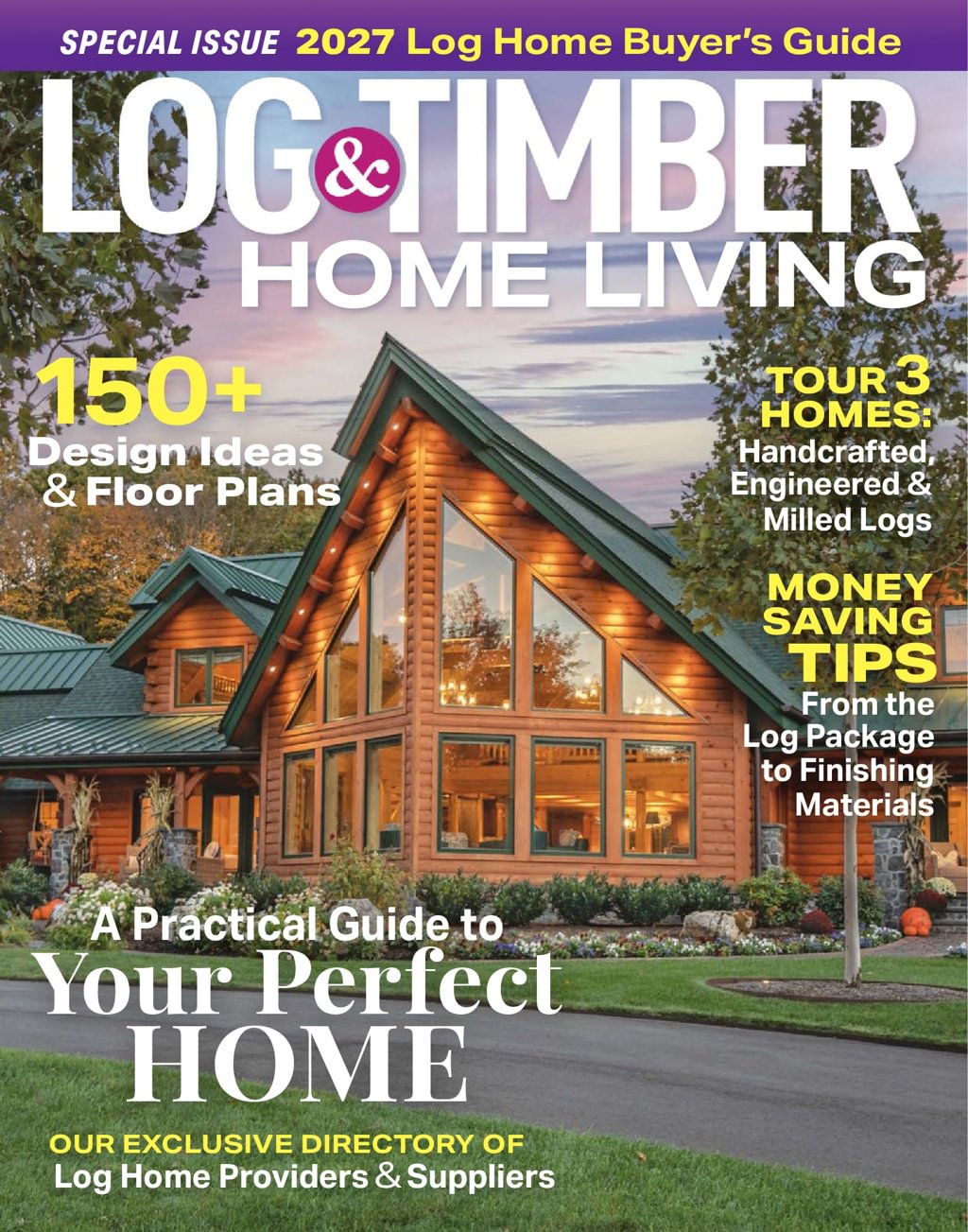 Log-and-Timber-Home-Living September 01, 2026 Issue Cover
