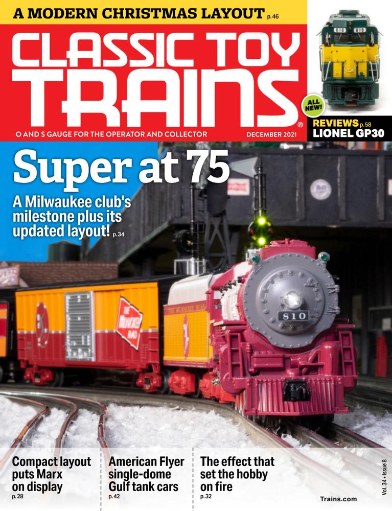 Classic-Toy-Trains December 01, 2021 Issue Cover