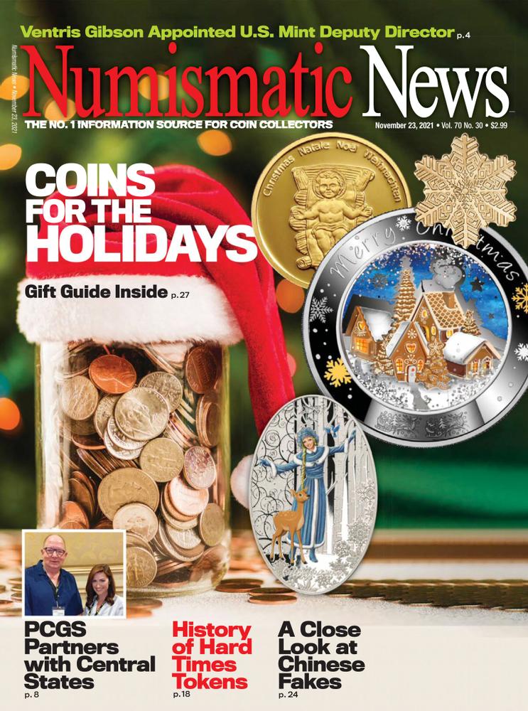 Numismatic-News November 23, 2021 Issue Cover