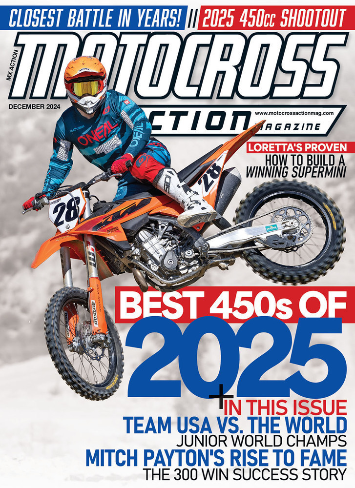 Motocross-Action December 01, 2024 Issue Cover