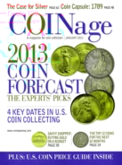 Coinage January 01, 2013 Issue Cover