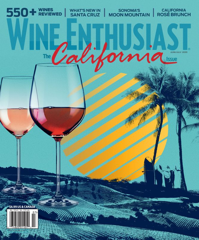 Wine-Enthusiast June 01, 2020 Issue Cover