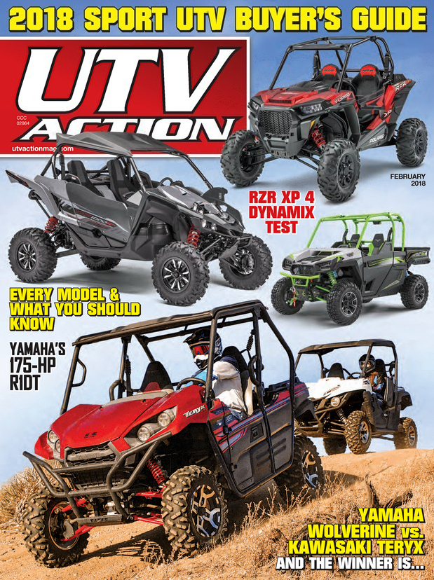 UTV-Action February 01, 2018 Issue Cover