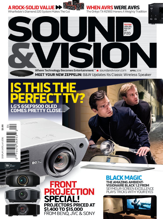 Sound-and-Vision April 01, 2016 Issue Cover