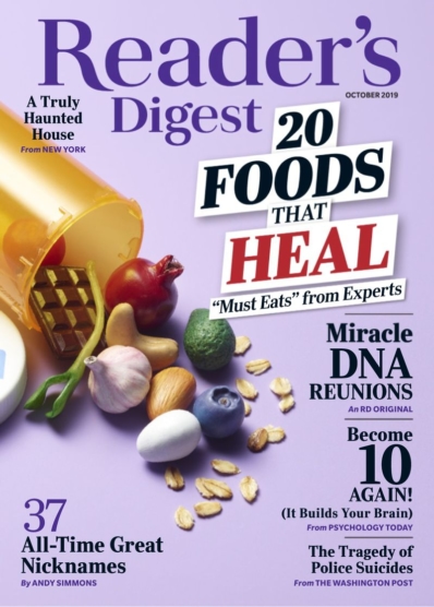 Reader's Digest October 01, 2019 Issue Cover