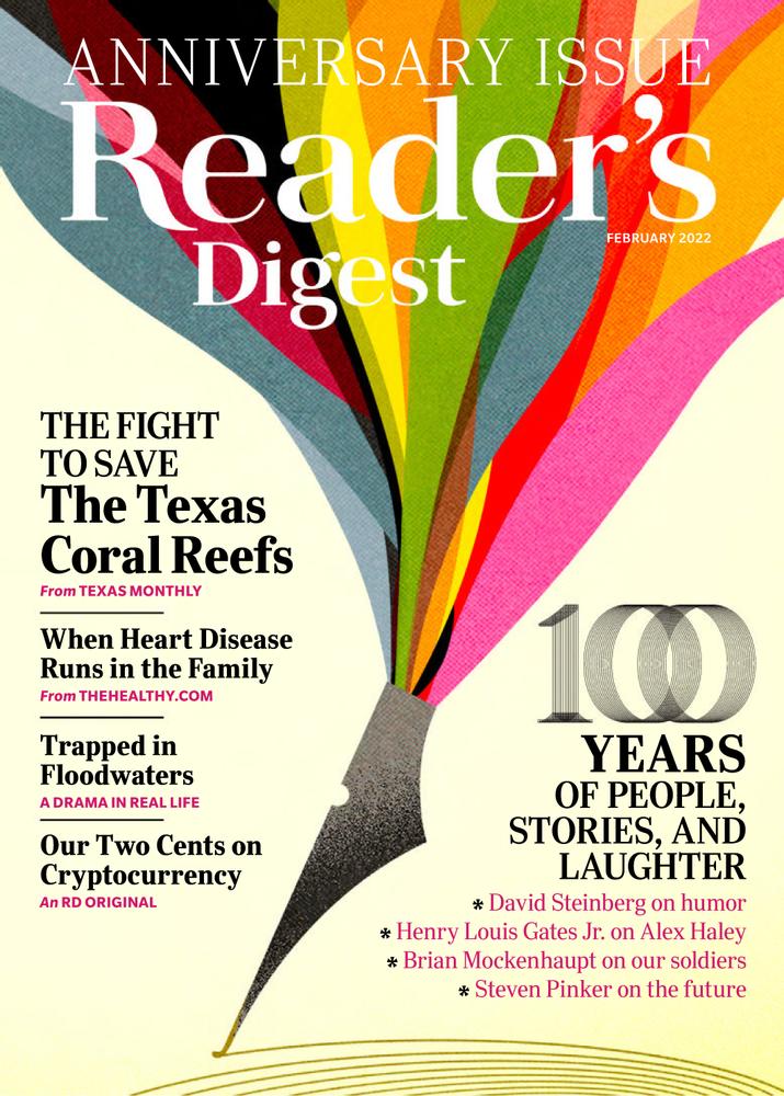 Readers-Digest February 01, 2022 Issue Cover