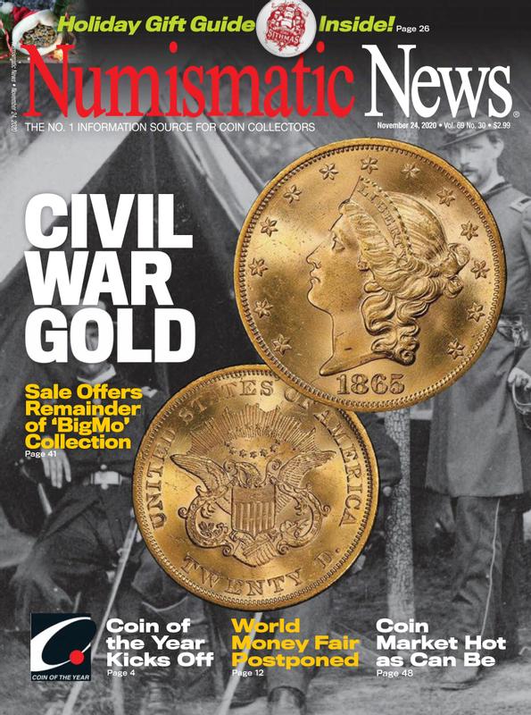 Numismatic-News November 24, 2020 Issue Cover