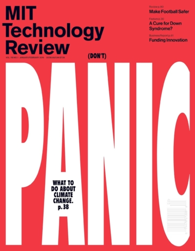 MIT Technology Review January 01, 2016 Issue Cover