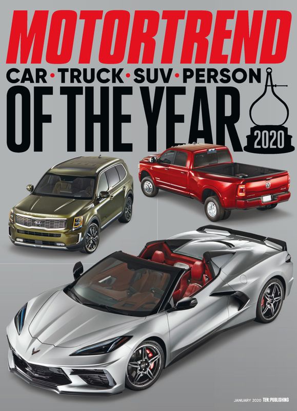 Motor-Trend January 01, 2020 Issue Cover
