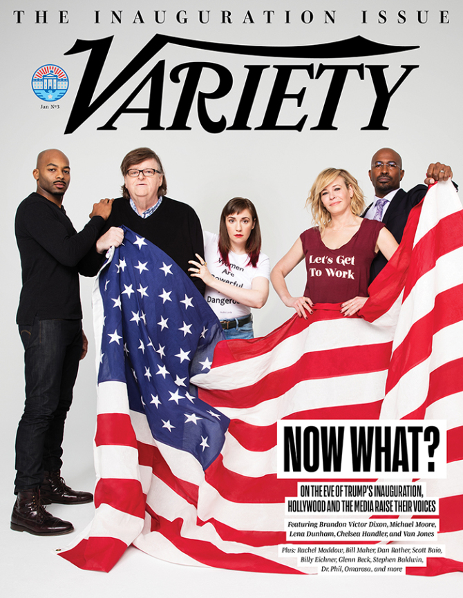 Variety January 17, 2017 Issue Cover