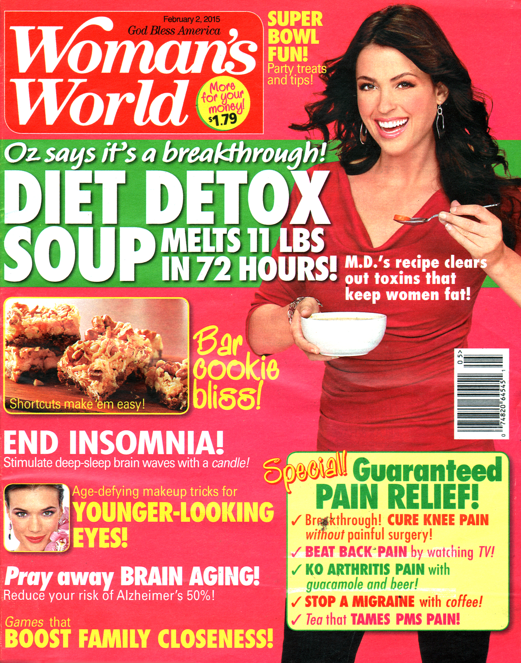Womans-World February 02, 2015 Issue Cover