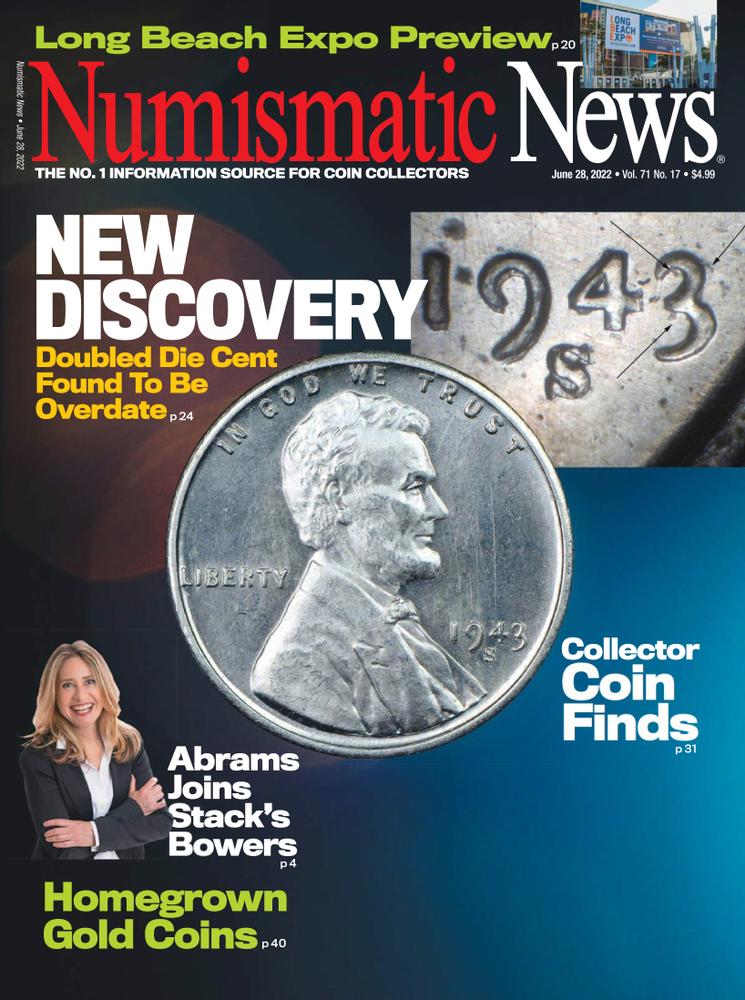 Numismatic-News June 28, 2022 Issue Cover
