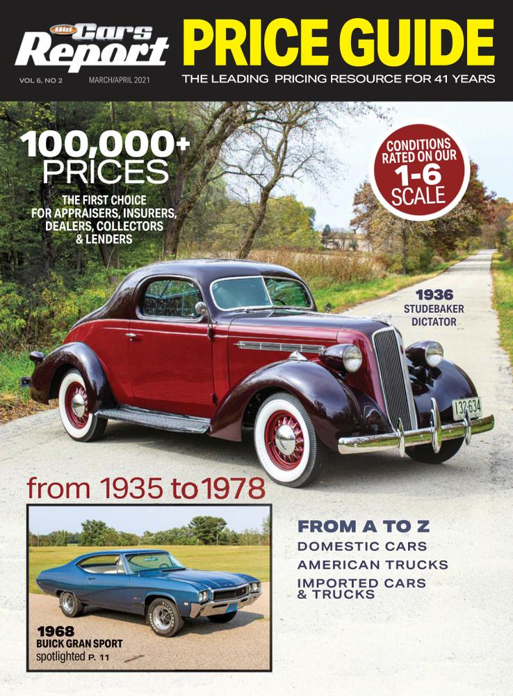 Old-Cars-Report-Price-Guide March 01, 2021 Issue Cover
