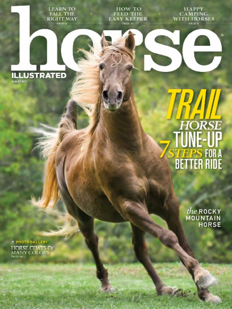 Horse-Illustrated August 01, 2017 Issue Cover