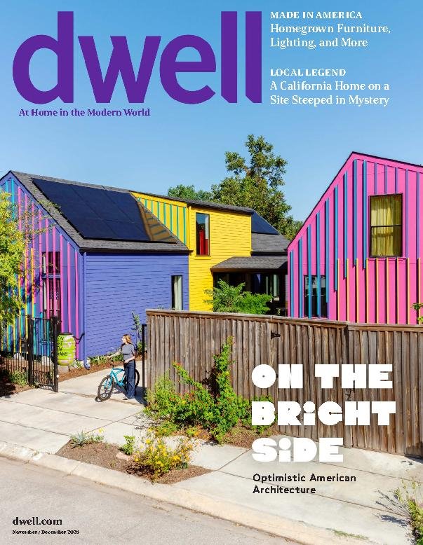 Dwell November 01, 2024 Issue Cover