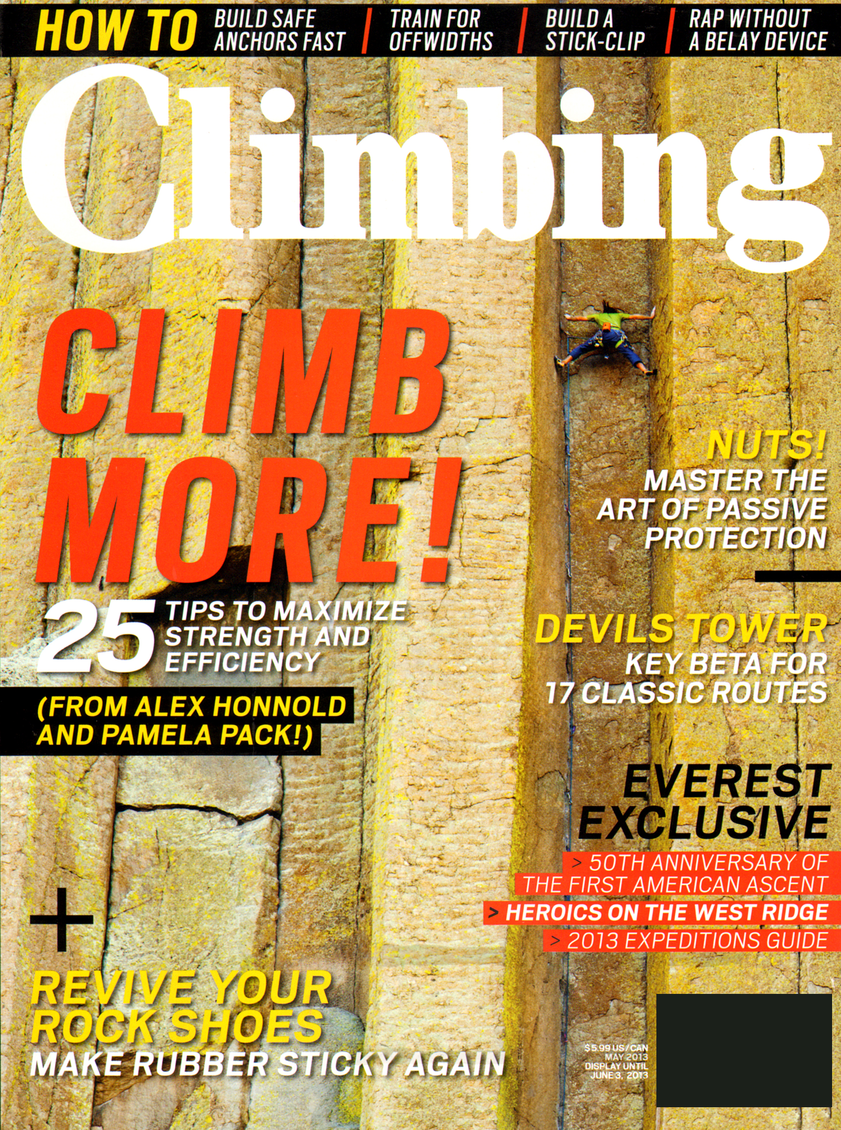 Climbing-Magazine May 01, 2013 Issue Cover