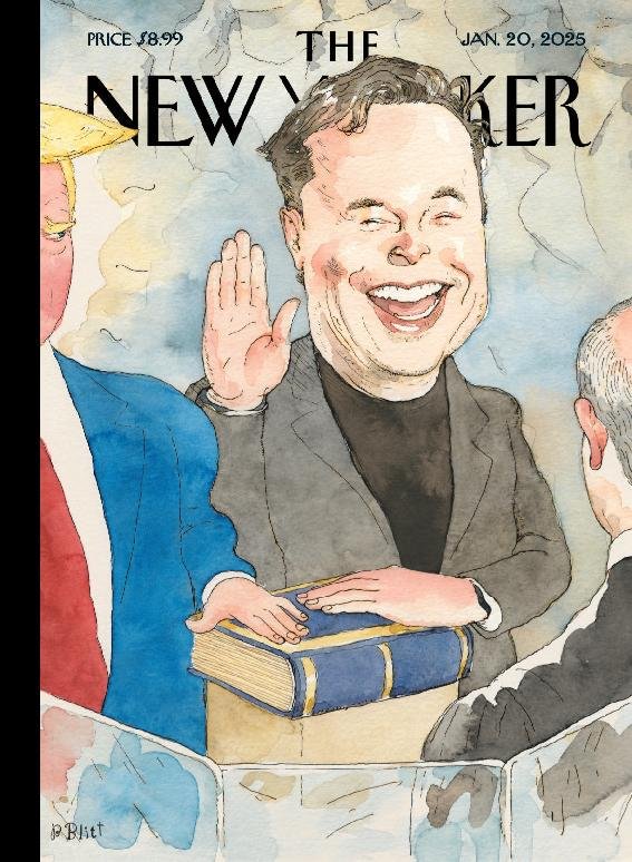 The-New-Yorker January 20, 2025 Issue Cover