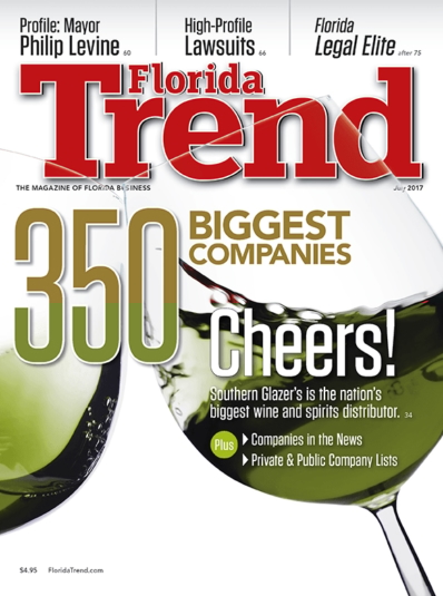 Florida Trend July 01, 2017 Issue Cover