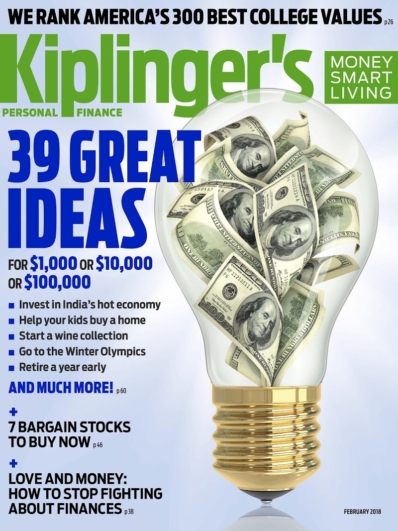 Kiplinger's Personal Finance February 01, 2018 Issue Cover