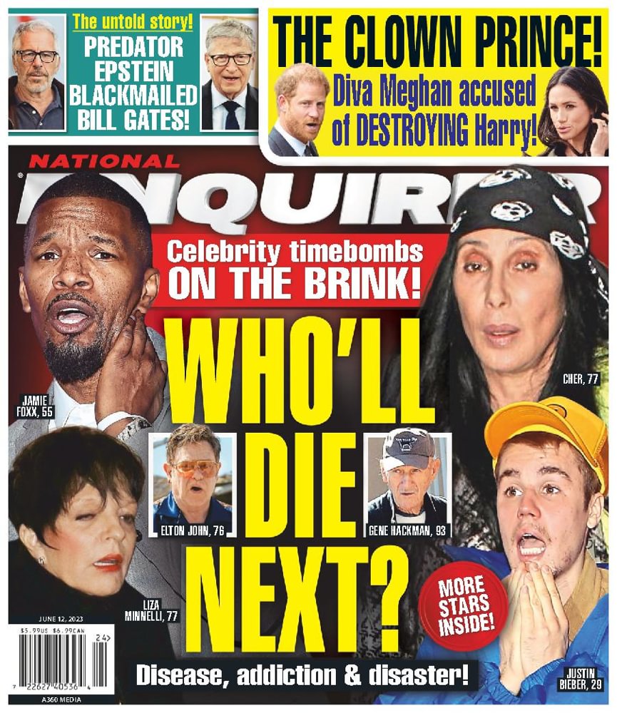 national-enquirer June 12, 2023 Issue Cover